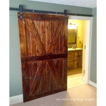 Vintage X Brace Wood Barn Sliding Doors